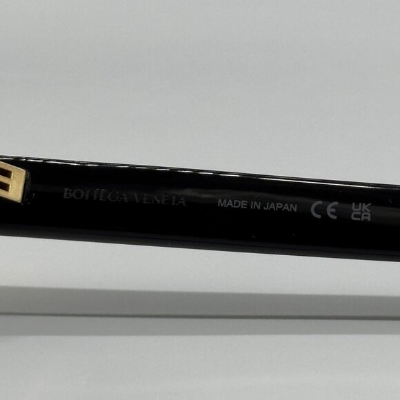 NEW BOTTEGA VENETA BV1059O 001 SQUARE BLACK WOMEN EYEGLASSES - Picture 9 of 10